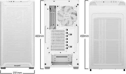 Фото: Корпус be quiet! Pure Base 501 Airflow White (BG075) № 14 | KTC
