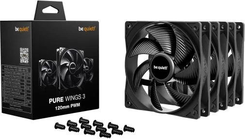 Фото: Кулер be quiet! Pure Wings 3 PWM Black 3pcs (BL141) № 6 | KTC