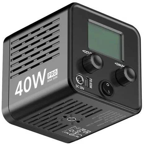 Фото: Відеосвітло Ulanzi Vijim 40W Pro COB Fill Light Black (UV-L023 40WPRO) № 18 | KTC