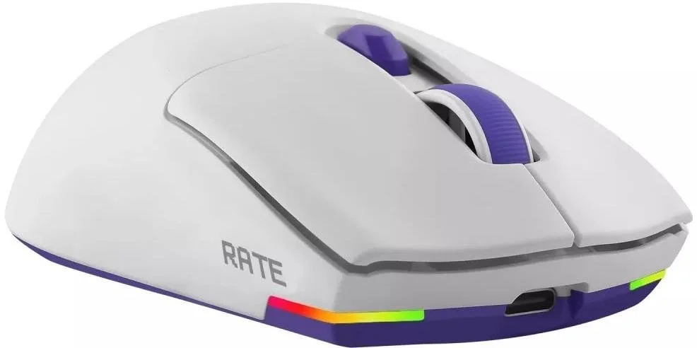 Фото: Миша Proove Rate Special Edition WL/BT/USB White/Purple (CMRTWRS03002) № 14 | KTC