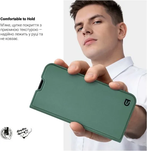 Фото: Чохол ArmorStandart for Realme C85 4G - OneFold Case Green (ARM89978) № 10 | KTC