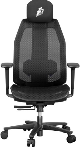 Крісло 1stPlayer Ergo Aero Black/Purple (ERGO-AR-BK)