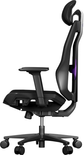 Крісло 1stPlayer Ergo Aero Black/Purple (ERGO-AR-BK)