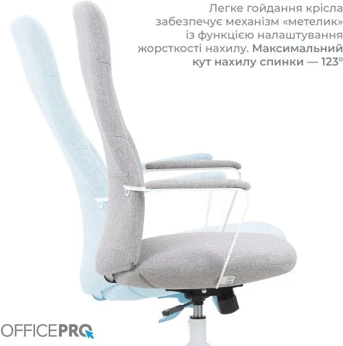 Фото: Крісло OfficePro Shift OC545G Gray № 21 | KTC
