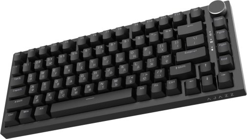 Клавіатура Ajazz AK820 Red Switch ENG/UKR USB Black (AK820-R-B)