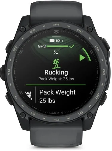 Фото: Смарт годинник Garmin tactix 8 - 51 mm AMOLED Cerakote Coating Includes Applied Ballistics Ultralight Solver and Slate Gray Cerakote Coating (010-04553-01) № 13 | KTC