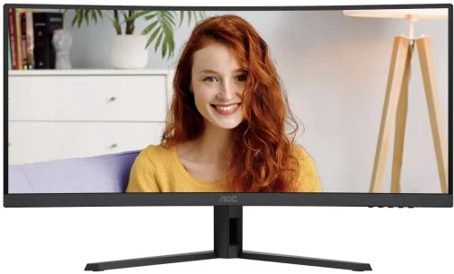 Фото: Монітор AOC CU34B3E Black - 34" VA / 3440x1440 / 120 Гц / Adaptive Sync № 16 | KTC