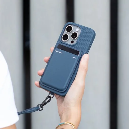 Фото: Чохол Native Union for Apple iPhone 16 Pro - RE Classic Navy (RECLA-NAV-NP24P) № 23 | KTC
