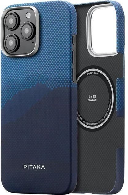 Чохол Pitaka for Apple iPhone 16 Pro - Tactile Woven StarPeak Lumintex Over The Horizon (KI1603POTH)