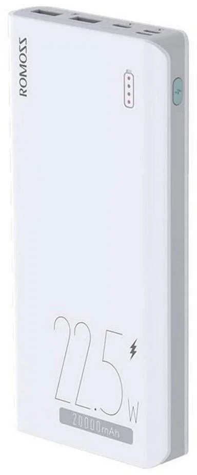 Фото: Батарея універсальна Romoss 20000mAh Sense 6 22.5W White (PPH80-611-1121H) № 7 | KTC