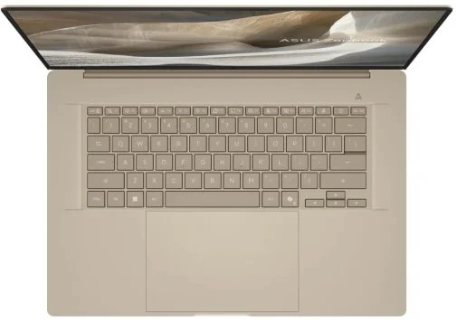 Фото: Ноутбук ASUS Zenbook A16 UX3607OA-SQ108W Zabriskie Beige - 16" OLED 120 Гц / Snapdragon X2 Elite Extreme / X2 E94 100 / DDR5 24 ГБ / PCI-E SSD 1 ТБ / Adreno GPU № 10 | KTC
