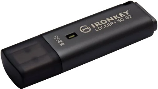 Фото: Флешка USB Kingston IronKey Locker Plus 50 G2 32GB Black (IKLP50G2/32GB) № 6 | KTC