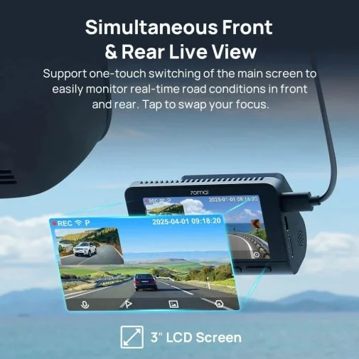 Фото: Відеореєстратор 70mai Dash Cam 4K A810S № 15 | KTC