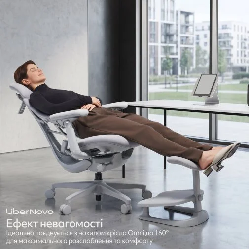 Фото: Підставка для ніг LiberNovo StepSync Footrest Space Gray (CP-GW-0000002-00-00) № 20 | KTC