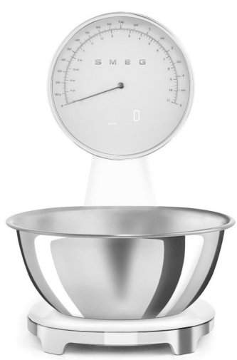 Ваги кухонні Smeg Style Aesthetic Glossy White (KSF01WHWW)