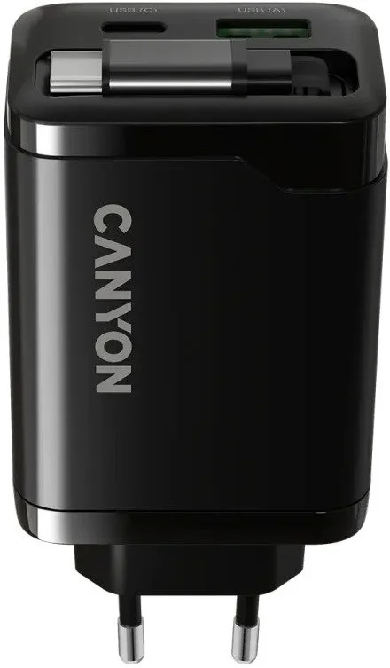 Фото: Зарядний пристрій Canyon OnCharge 65RC GaN 65W Black (CNS-CURC65ACB) № 15 | KTC