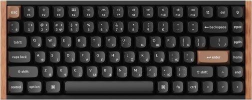 Клавіатура Keychron K2 HE Gateron Magnetic Switch RGB Black (K2H-F1-UA)