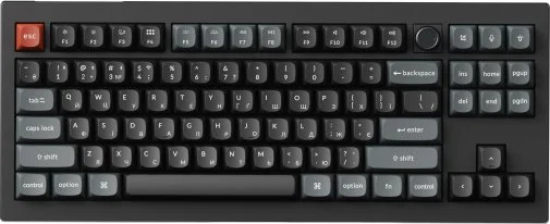Фото: Клавіатура Keychron V3 Ultra Keychron Red Switch RGB Black (V3U-D1-UA) № 17 | KTC