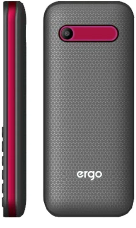 Фото: Мобільний телефон ERGO E241 Red № 5 | KTC
