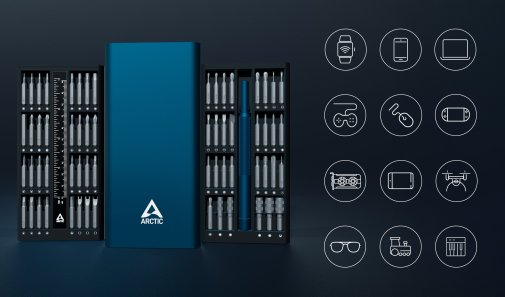 Набір викруток для точних робіт Arctic Precision Screwdriver Toolkit (AETLS00001A)