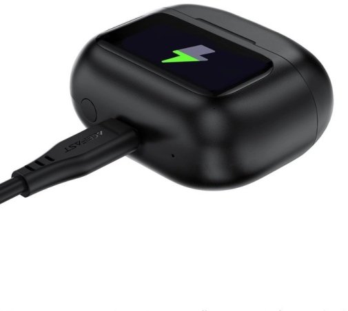 Гарнітура вакуумна Acefast W6 TWS, Black