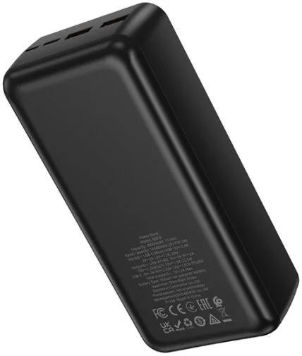 Фото: Батарея універсальна BOROFONE BJ80 Clever 20000mAh 22.5W Black (6941991121630) № 9 | KTC
