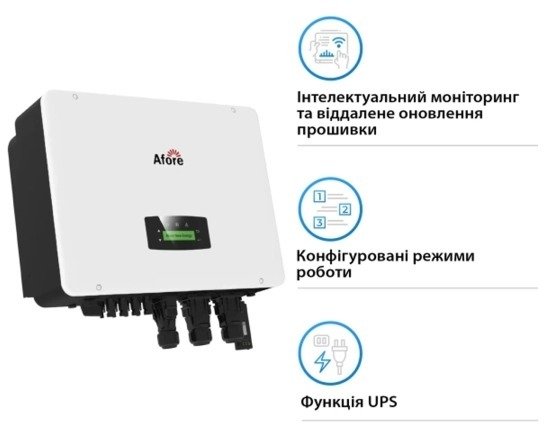 Інвертор Afore AF15K-TH 15000W Wi-Fi