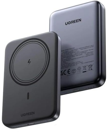 Батарея універсальна UGREEN Magnetic Wireless PB561 10000mAh 20W Black (25919)