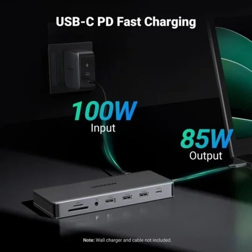 Фото: USB-хаб UGREEN CM681 13in1 Grey (15978) № 11 | KTC