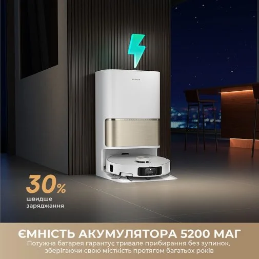 Фото: Робот-пилосос Dreame L50s Pro Ultra Black (RLL88HE-Bl) № 33 | KTC