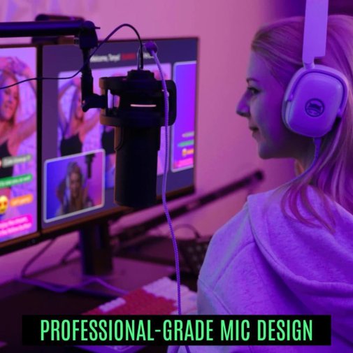 Мікрофон Streamplify MIC PRO-192-RGB-ST Black (SPMC-MP3C327.11)