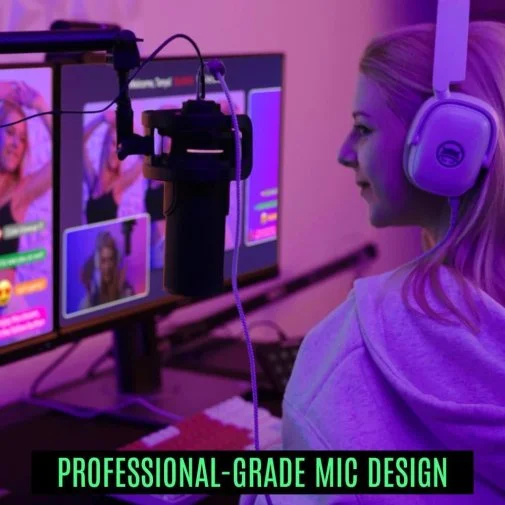 Фото: Мікрофон Streamplify MIC PRO-192-RGB-ST Black (SPMC-MP3C327.11) № 24 | KTC