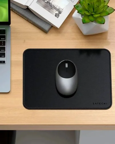 Фото: Килимок Satechi Vegan Leather Mouse Pad Black (ST-LMPK) № 19 | KTC