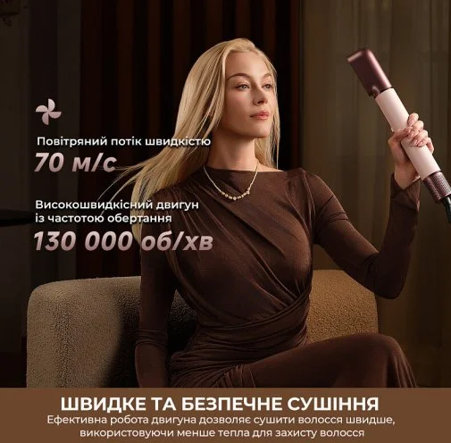 Фото: Мультистайлер Dreame AirStyle Pro HI 8in1 Pink (AMS01A) № 24 | KTC
