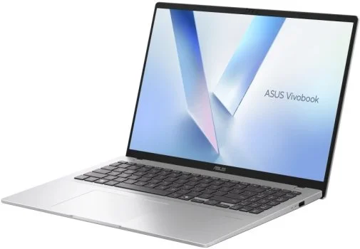 Фото: Ноутбук ASUS Vivobook 16 X1607AA-MB010W Cool Silver - 16" IPS 60 Гц / Intel Core Ultra 5 / 325 / DDR5 16 ГБ / PCI-E SSD 512 ГБ / Intel Graphics № 8 | KTC