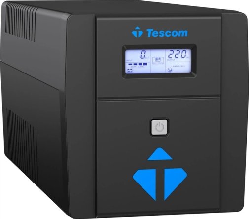 UPS: Tescom LEO 1000AP, 1000VA, 600W, 4xSchuko