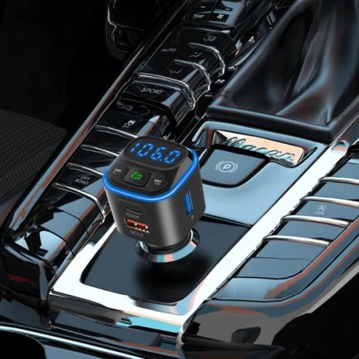 Фото: FM-Трансмітер + АЗП Gelius Tune GP-FMT051 36W Black (98753) № 10 | KTC