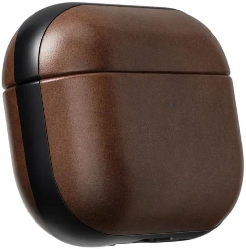 Фото: Чохол Nomad for Airpods Pro 3 Gen - Modern Leather Rustic Brown Horween (NM011284858) № 11 | KTC