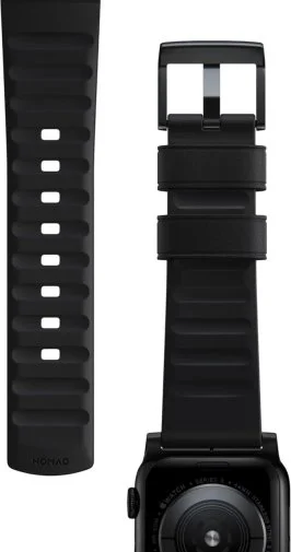Фото: Ремінець Nomad for Apple Watch 46mm/49mm - Active Band Pro Hardware Black (NM1A41BNW0) № 21 | KTC