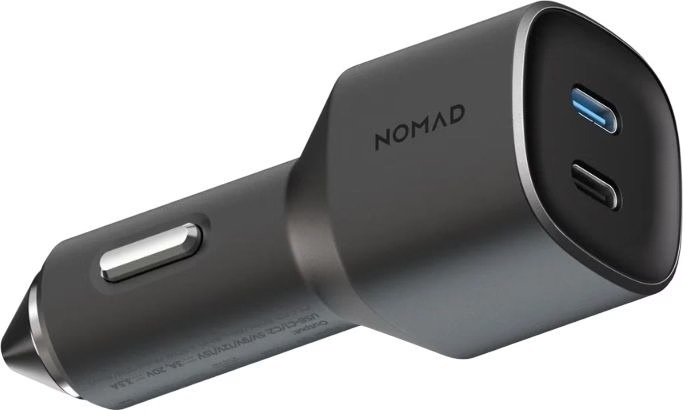 Автомобільний зарядний пристрій Nomad Dual Port 50W Black (NM01895985)