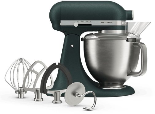 Планетарний міксер KitchenAid Artisan Plus 4.7L 5KSM50PKVE Pebbled Palm (5KSM50PKVEPP)
