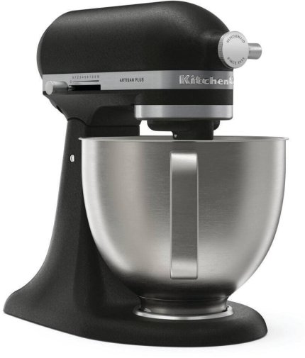 Планетарний міксер KitchenAid Artisan Plus 4.7L 5KSM50PKVE Iron Black (5KSM50PKVEBK)
