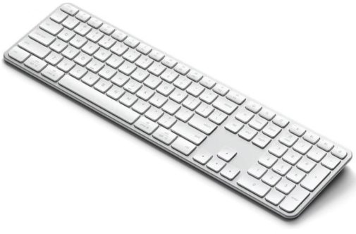 Клавіатура Satechi Slim EX3 ENG/UKR WL/BT Silver (ST-KEX3S-EN)