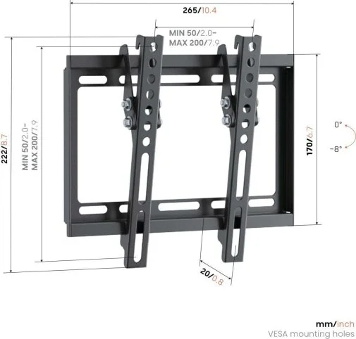 Фото: Кронштейн Vogels UP 2013 Black (8420130) № 5 | KTC