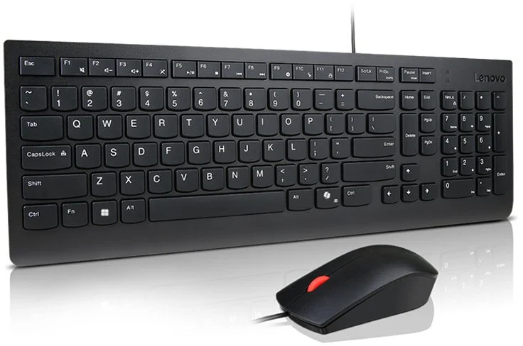 Фото: Комплект клавіатура+миша Lenovo Essential Wired Combo Black (4X31R68752) № 5 | KTC