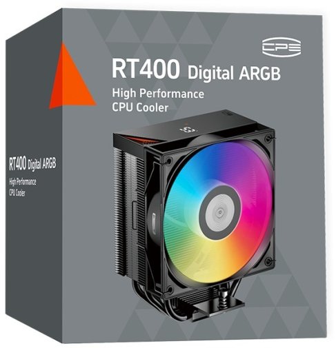 Кулер для процесора PCCooler RT400 Digital ARGB BK