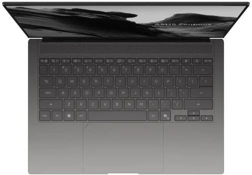 Фото: Ноутбук ASUS Zenbook S14 UM5406GA-QJ184 Antrim Gray - 14" OLED 60 Гц / AMD Ryzen AI 7 / 445 / DDR5 32 ГБ / PCI-E SSD 1 ТБ / Radeon Graphics № 9 | KTC