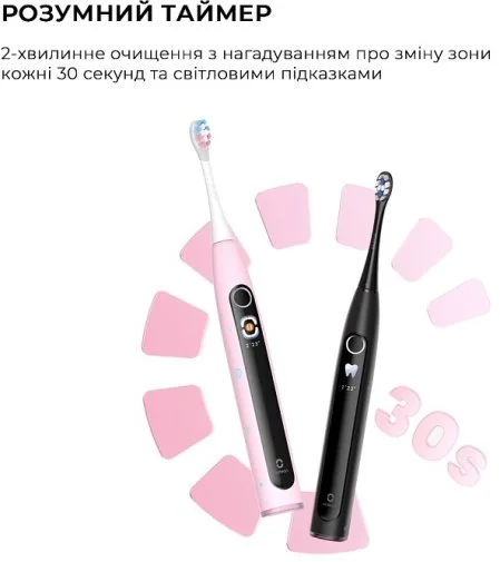 Фото: Електрична зубна щітка Oclean X Kids Electric Toothbrush Black (6970810557206) № 20 | KTC