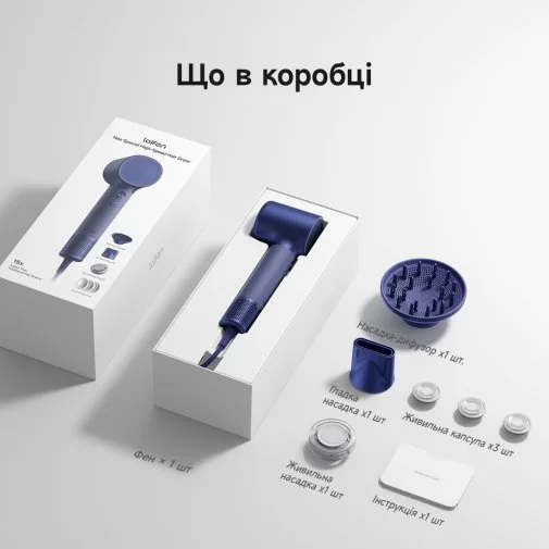 Фото: Фен Laifen NEO Special Platinum Blue (1HD14-S-EU-PB-002) № 18 | KTC