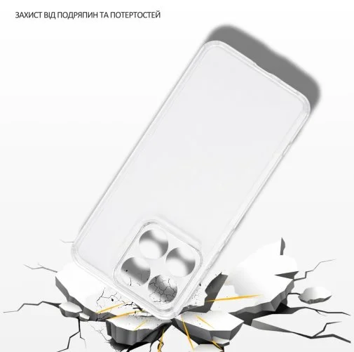 Фото: Чохол BeCover for Motorola Edge 70 Fusion - Transparent (716052) № 9 | KTC